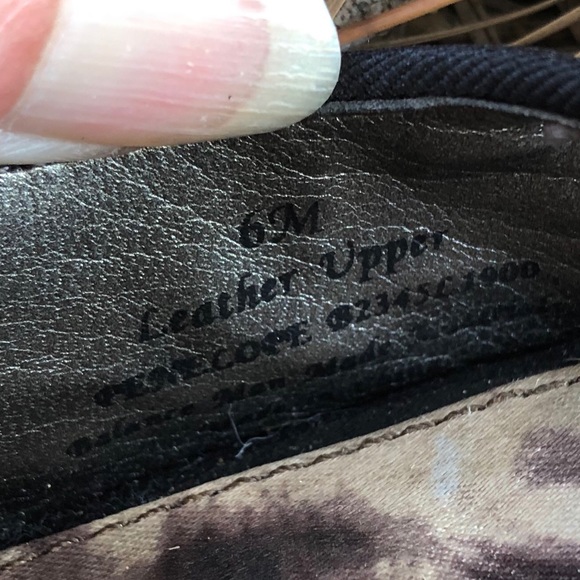 Sam Edelman animal print calf hair heels size 6M - Picture 9 of 11